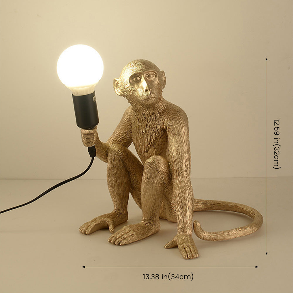 Bondilane — Captivating Sturdy Monkey Table Lamp for Modern Home