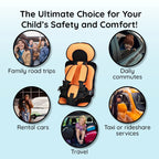 Bondilane — Children Travel Seat Cushion Adjustable Booster Pad for Car Seats