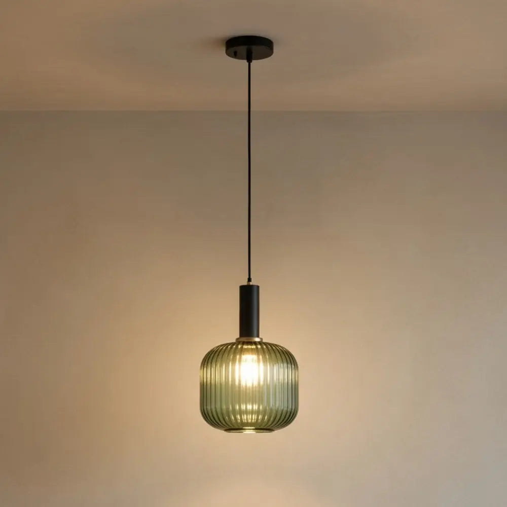 Bondilane — Retro Glass Wave Pendant Light