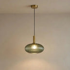 Bondilane — Retro Glass Wave Pendant Light