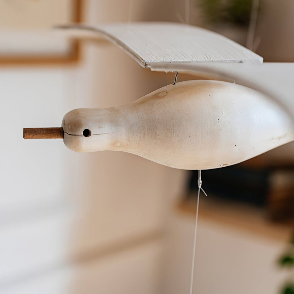 Bondilane — Coastal Drift Wooden Gull Ornament