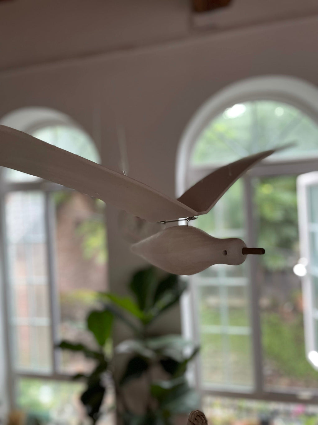 Bondilane — Coastal Drift Wooden Gull Ornament