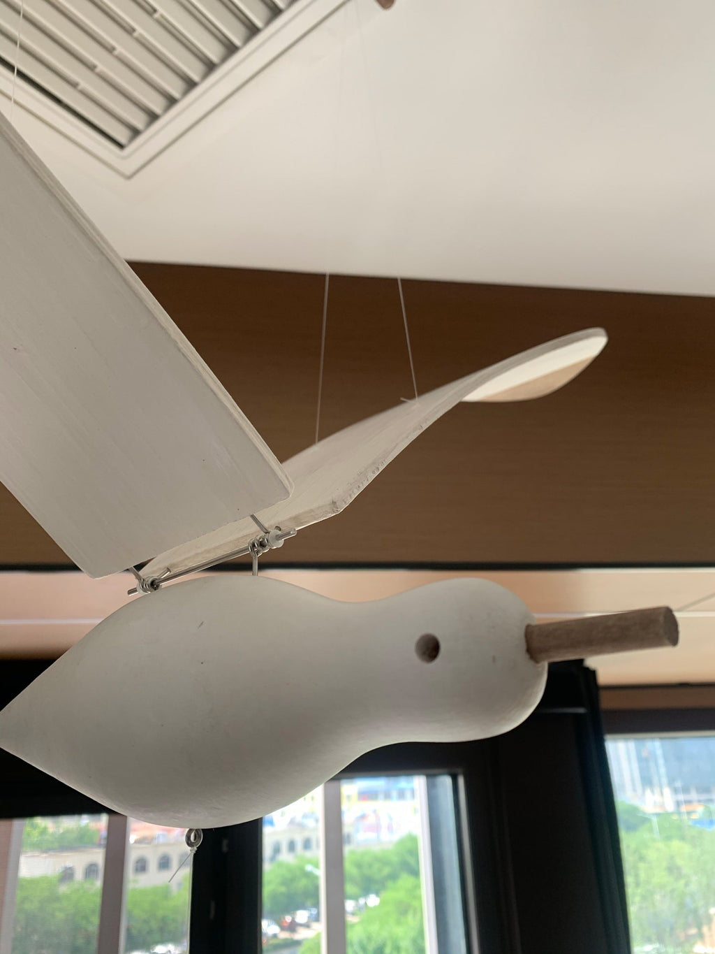 Bondilane — Coastal Drift Wooden Gull Ornament