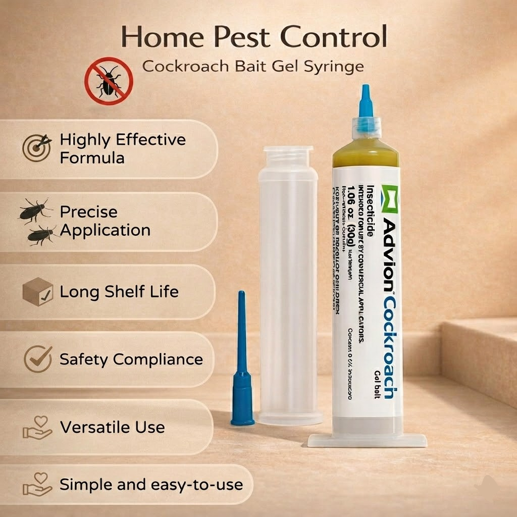 Bondilane — Cockroach Gel Bait Syringe Indoor Roach Killer Pest Control