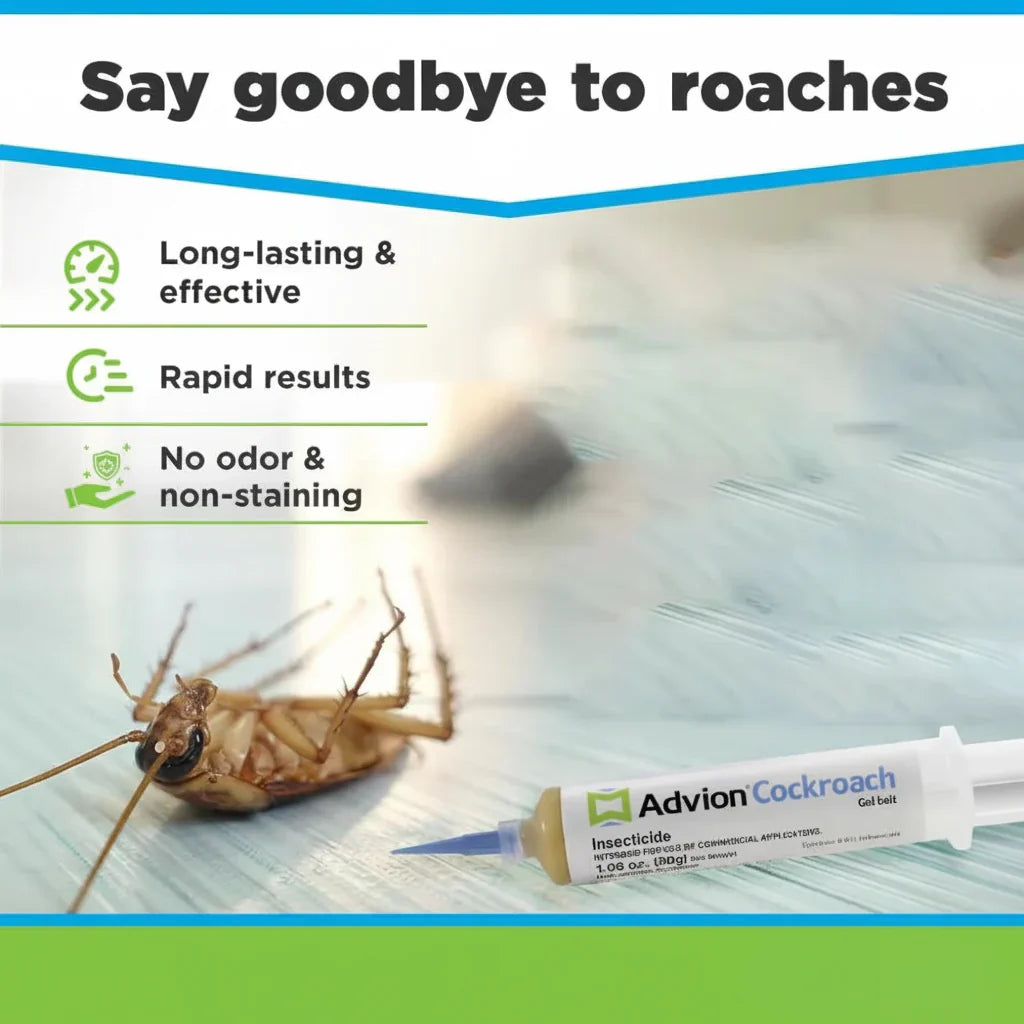 Bondilane — Cockroach Gel Bait Syringe Indoor Roach Killer Pest Control