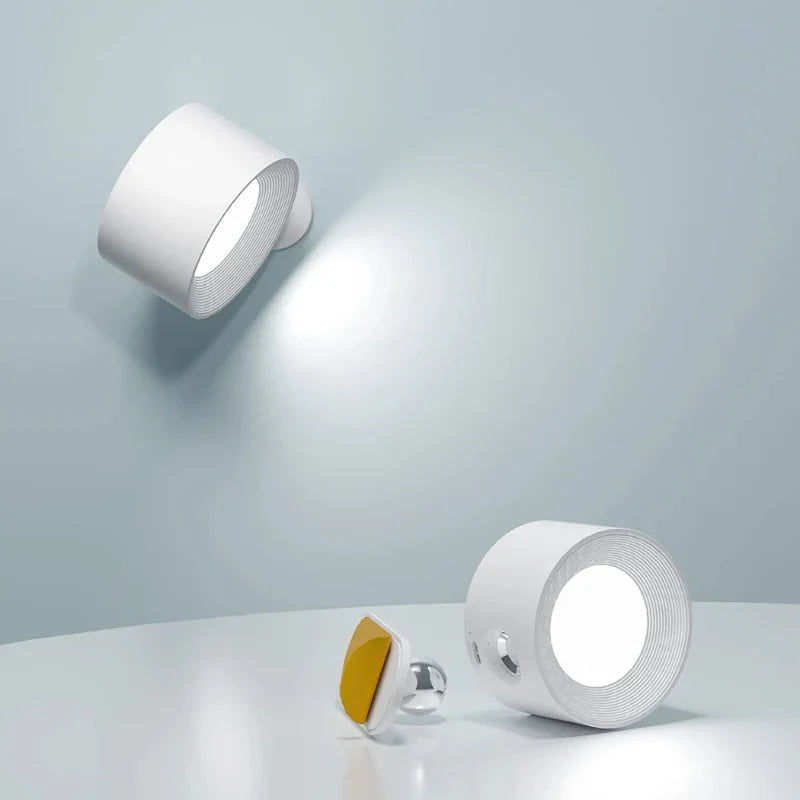 Bondilane — Cordless LED Wall Light with Magnetic Mount and 360 Rotation