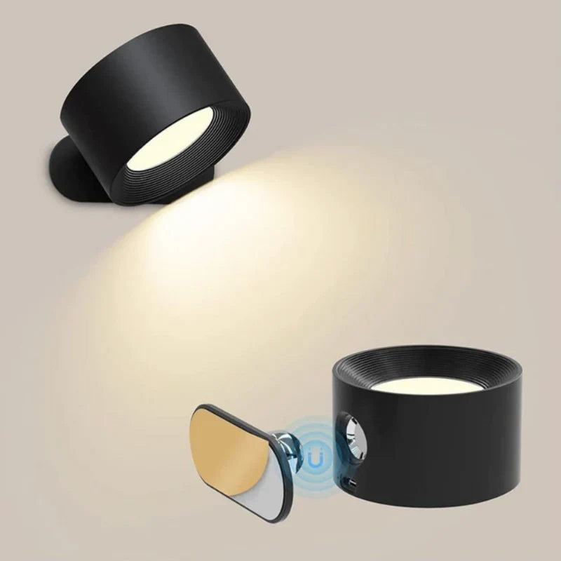 Bondilane — Cordless LED Wall Light with Magnetic Mount and 360 Rotation