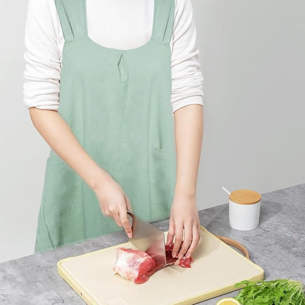 Bondilane — Cross‑Back Apron Dress Korean‑Inspired Minimalist Style