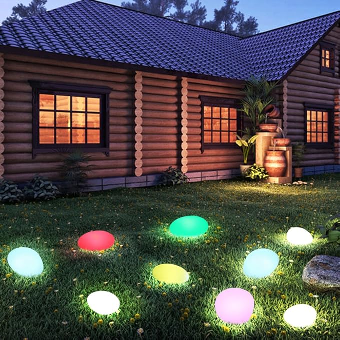 Bondilane — Decorative Solar LED Cobblestone Garden Light for Path and Landscape