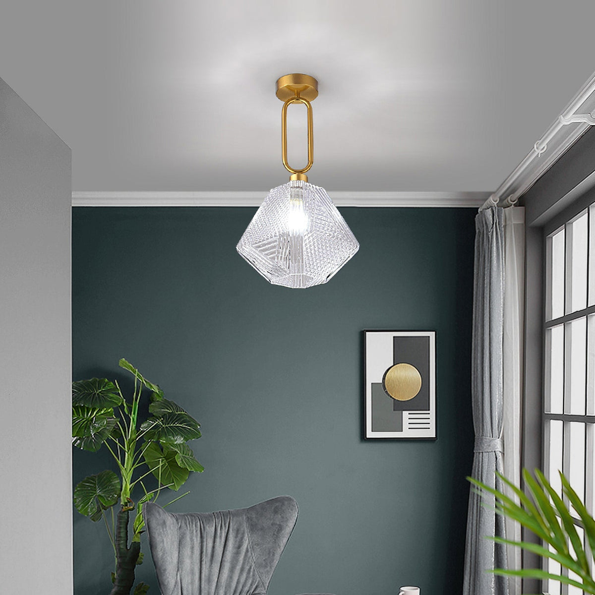Bondilane — Orion Diamond Ceiling Light