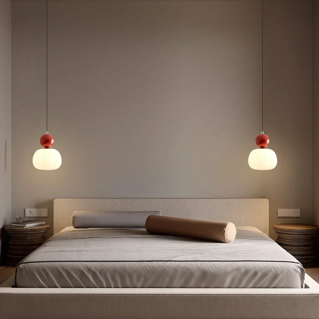 Bondilane — Elegant Glass Pendant Light with a Golden Touch of Luxury