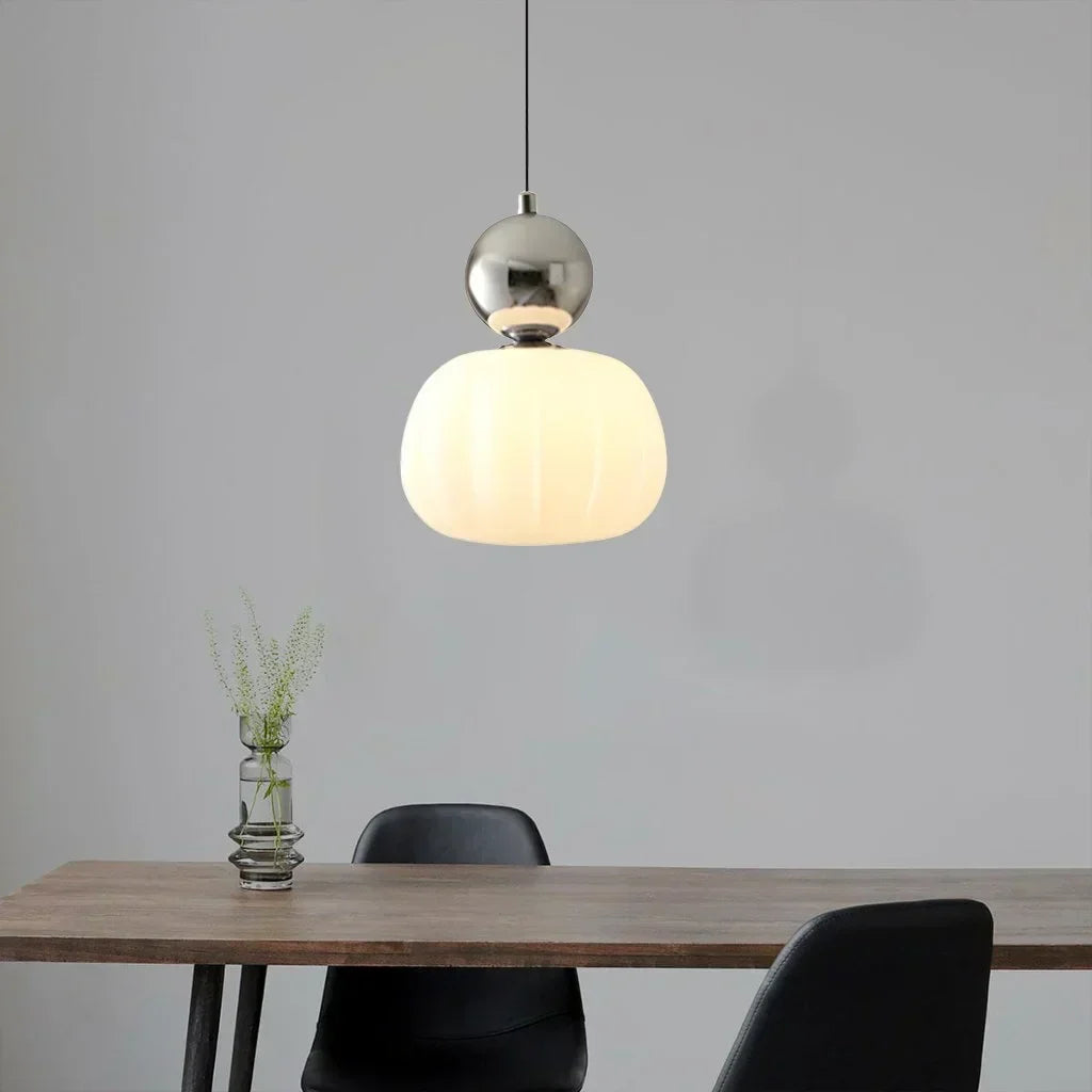 Bondilane — Elegant Glass Pendant Light with a Golden Touch of Luxury