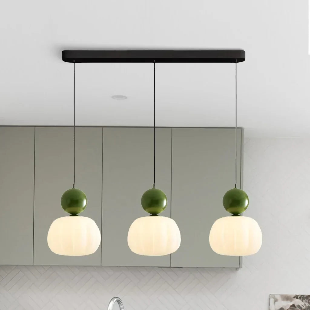 Bondilane — Elegant Glass Pendant Light with a Golden Touch of Luxury