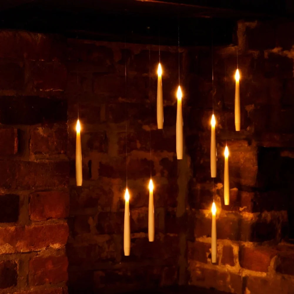 Bondilane — Enchanting Floating LED Candles with Magic Wand Remote