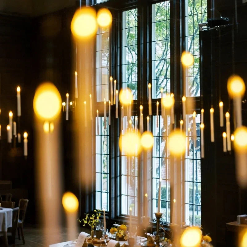 Bondilane — Enchanting Floating LED Candles with Magic Wand Remote