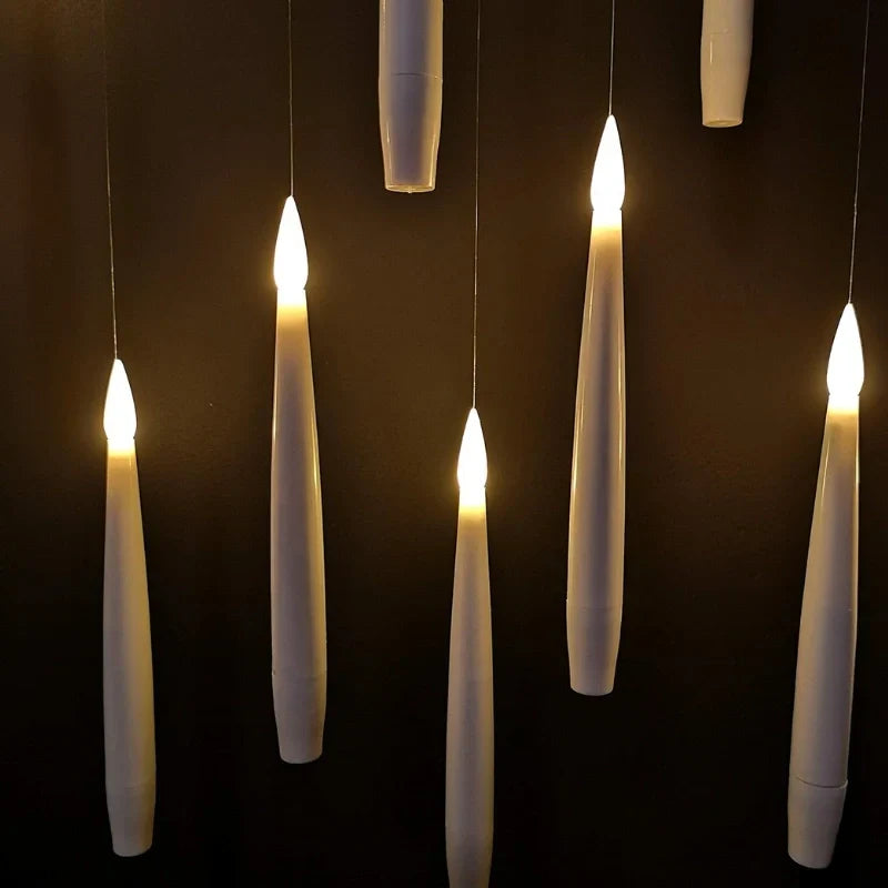 Bondilane — Enchanting Floating LED Candles with Magic Wand Remote