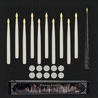 Bondilane — Enchanting Floating LED Candles with Magic Wand Remote
