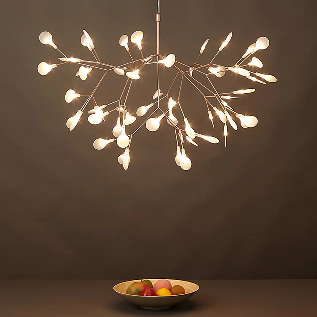 Bondilane — Exquisite Geometric Sputnik Chandelier with Firefly Optics