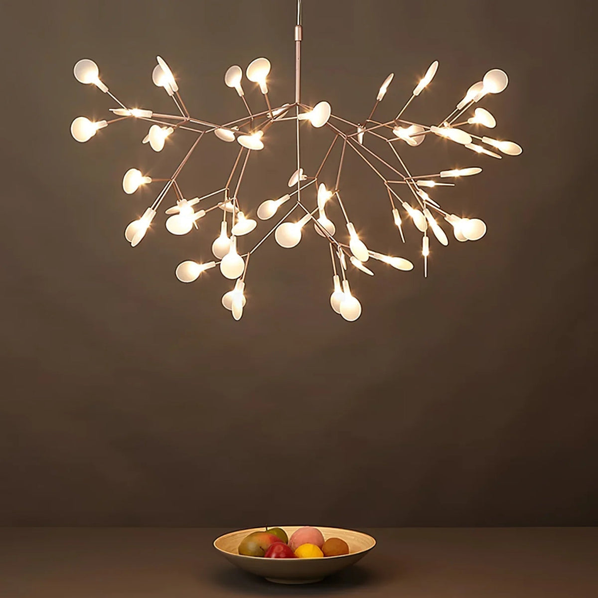 Bondilane — Exquisite Geometric Sputnik Chandelier with Firefly Optics