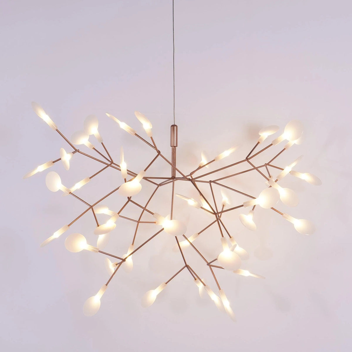 Bondilane — Exquisite Geometric Sputnik Chandelier with Firefly Optics