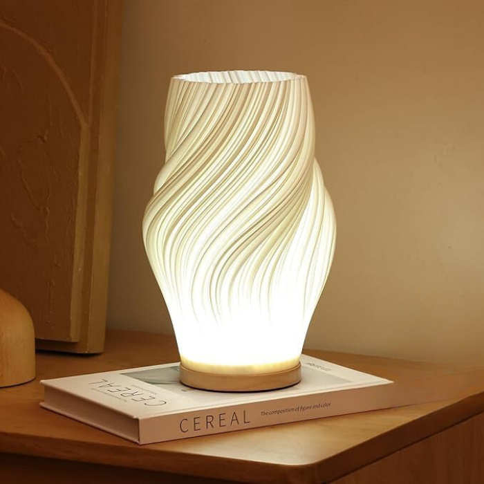 Bondilane — Exquisite Serene Wavecrest Lamp with 3 Mode Dimmable Function and Two Lighting Tones