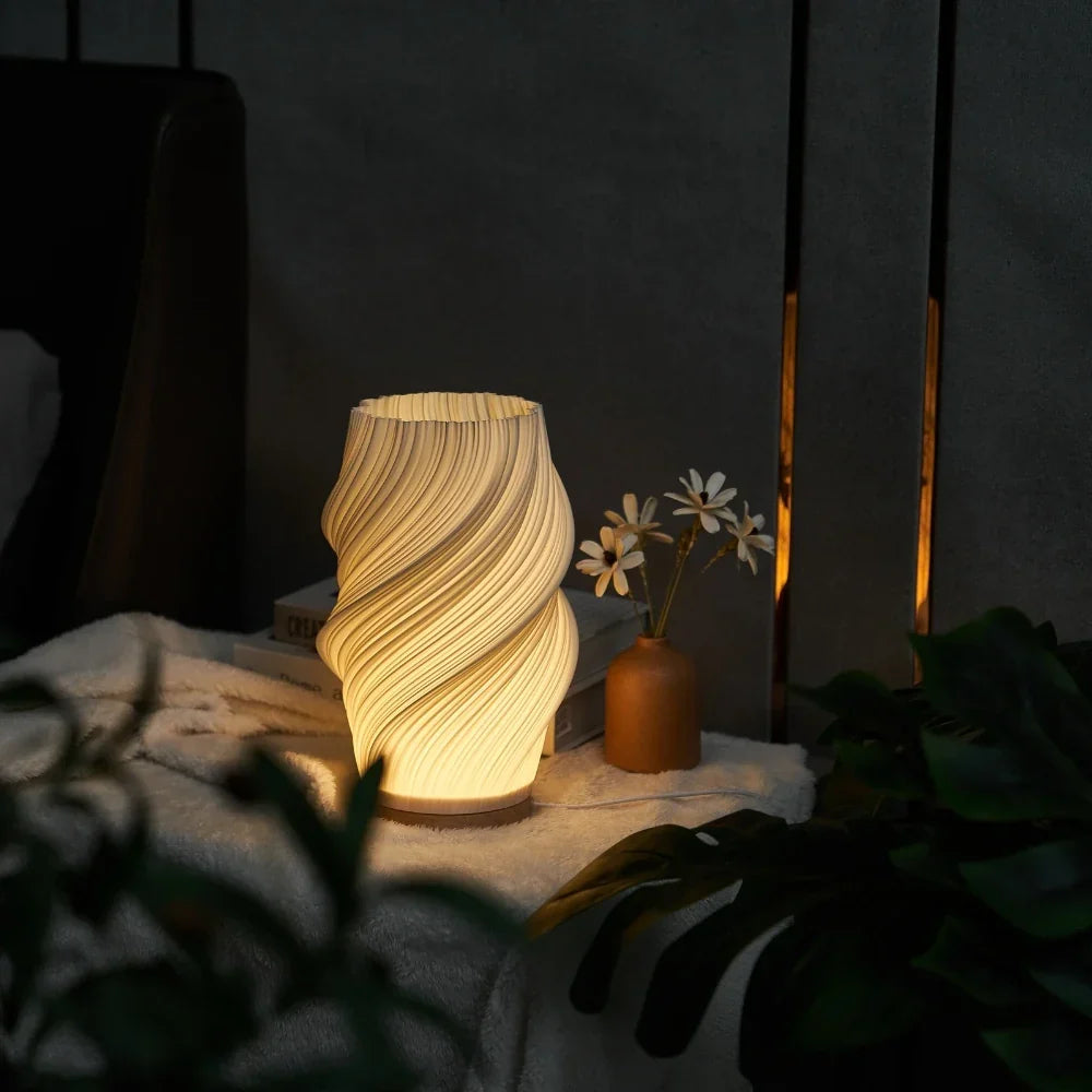 Bondilane — Exquisite Serene Wavecrest Lamp with 3 Mode Dimmable Function and Two Lighting Tones