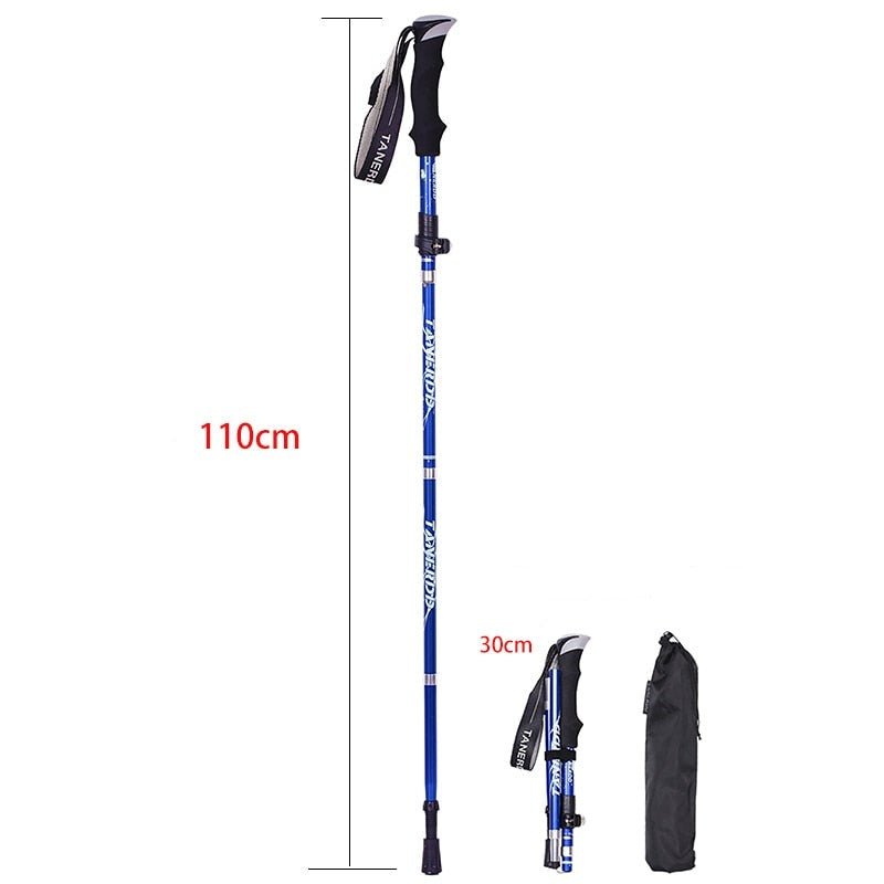 Bondilane — Foldable Adjustable Trekking Poles Lightweight Hiking Support