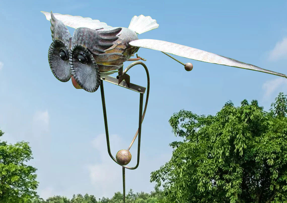Bondilane — Garden Wind Spinner Outdoor Rotating Garden Ornament