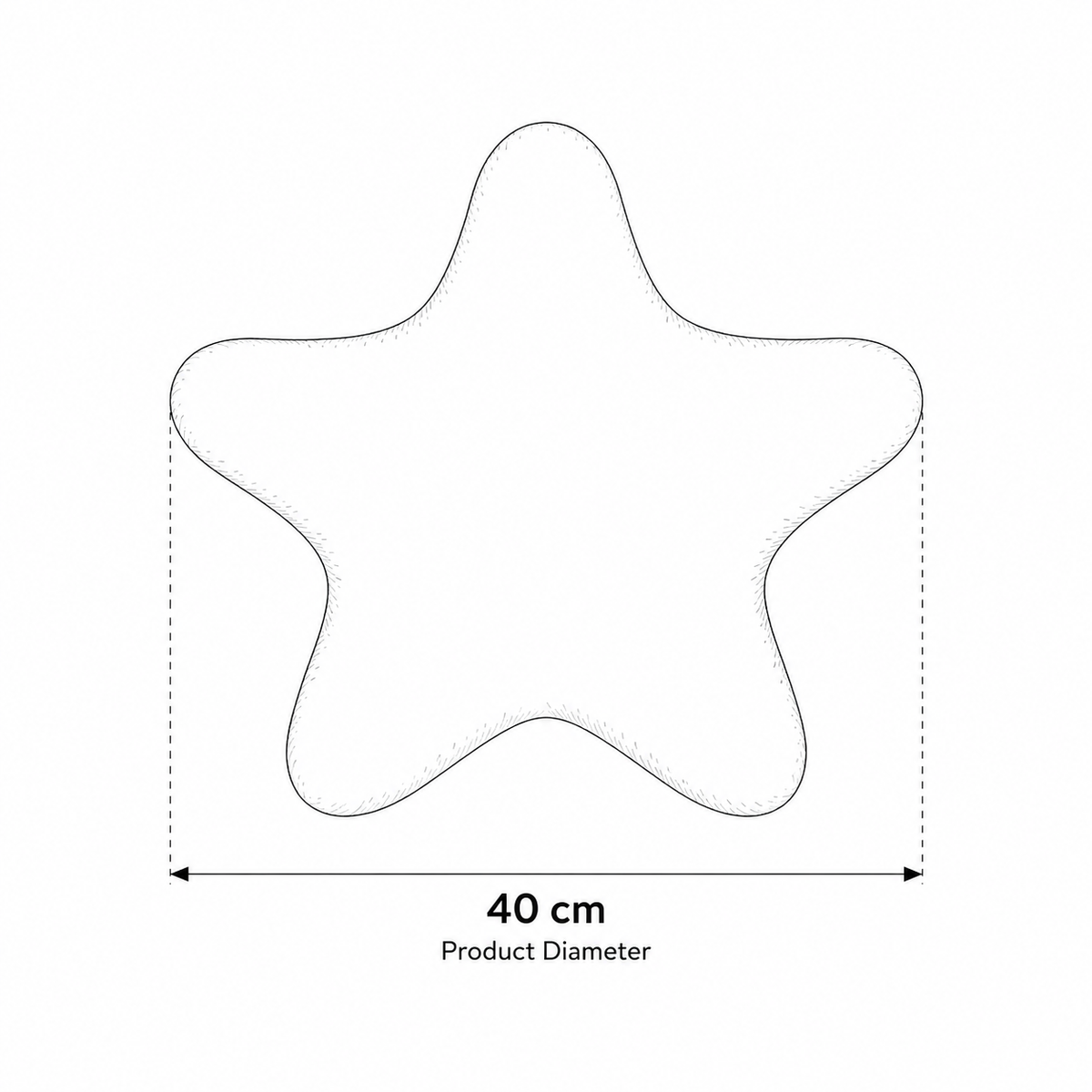 Bondilane — Star Shaped Decorative Pillow