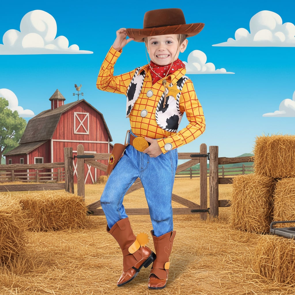 Bondilane — Halloween Costumes Kids Cowboy Outfit Set