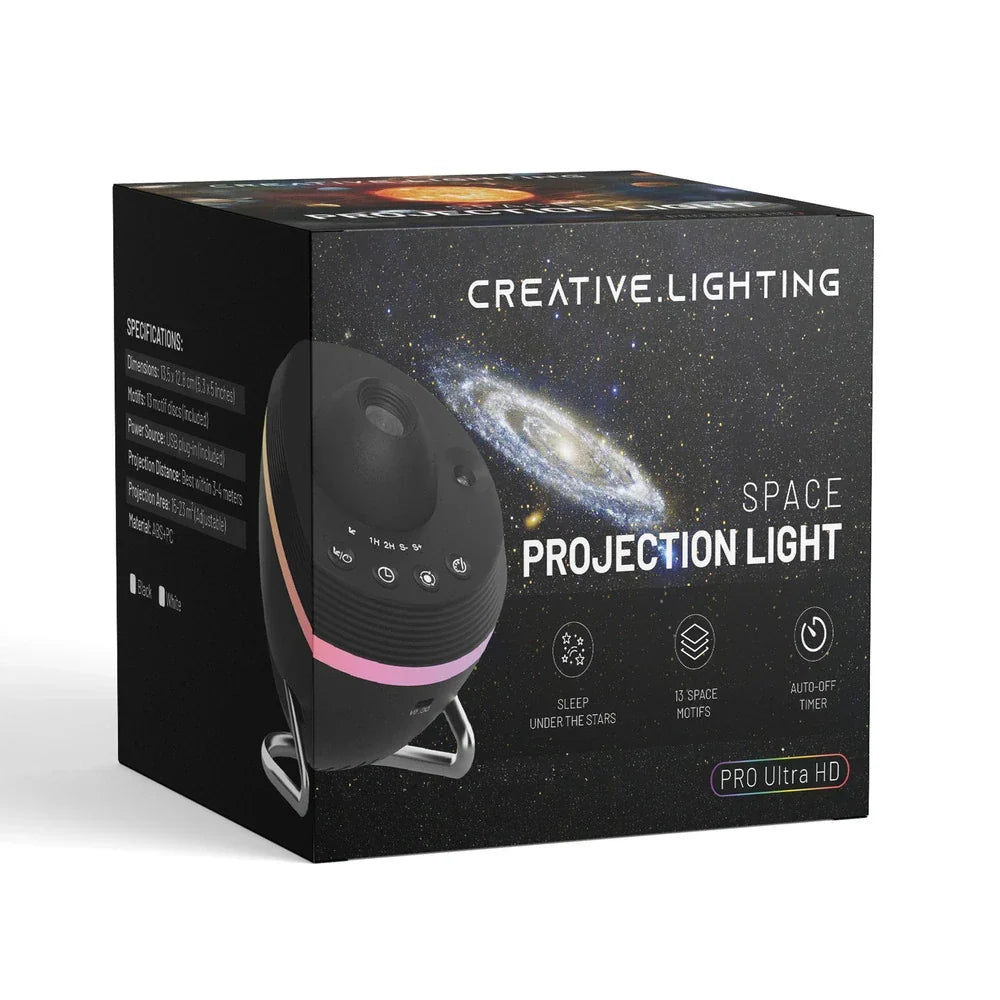 Bondilane — Immersive Galaxy Space Projector Light with Rotating Star Effects