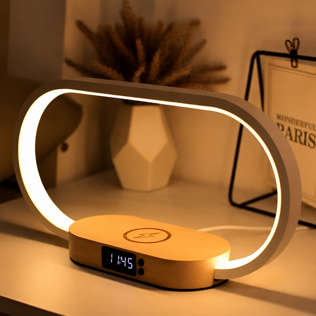 Bondilane — Multifunctional Night Light with Charger and Digital Clock
