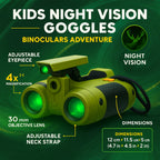 Bondilane — Kids Binoculars Night Vision Outdoor Exploration Adventure Toy