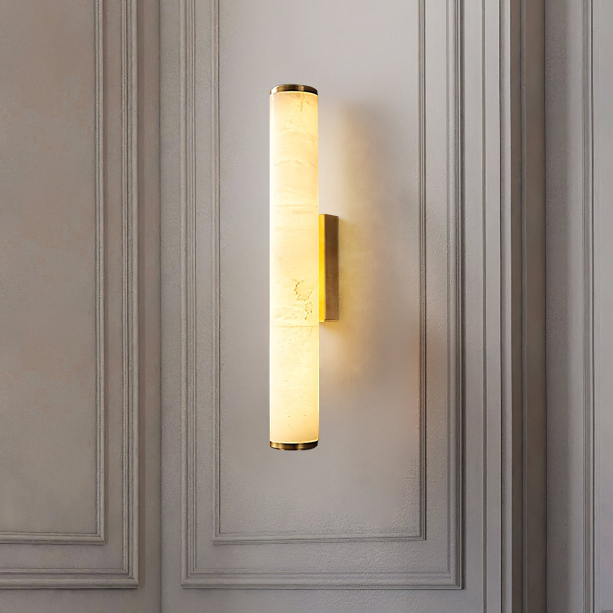 Bondilane — Modern LED Wall Light with Marble Effect Diffuser