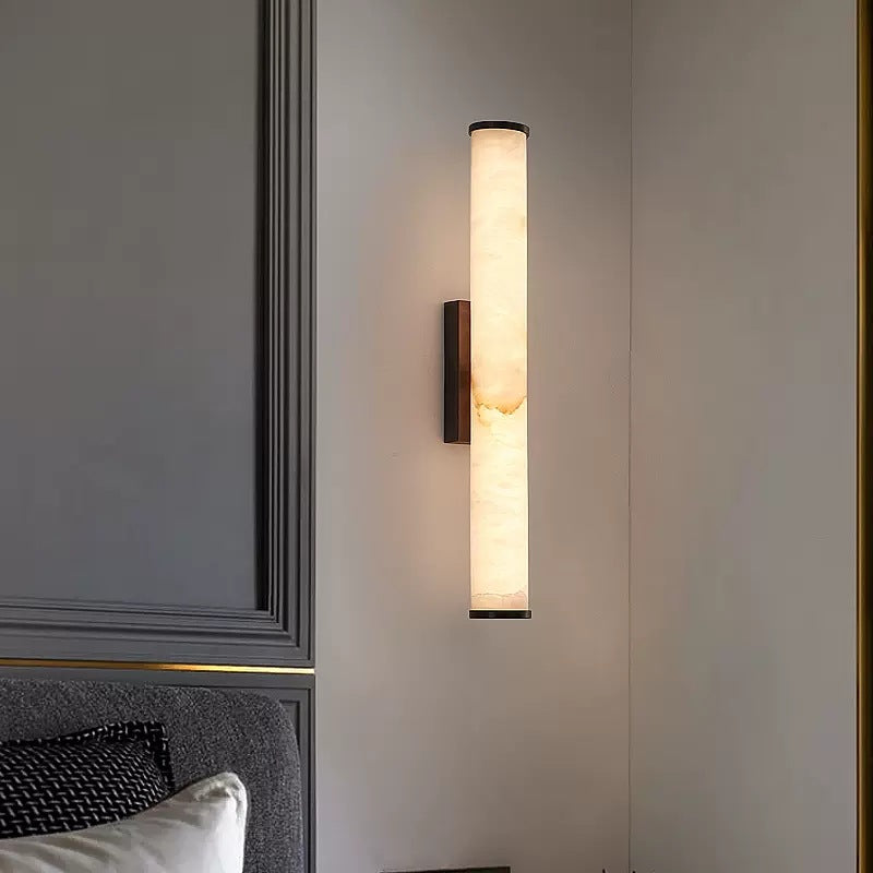 Bondilane — Modern LED Wall Light with Marble Effect Diffuser