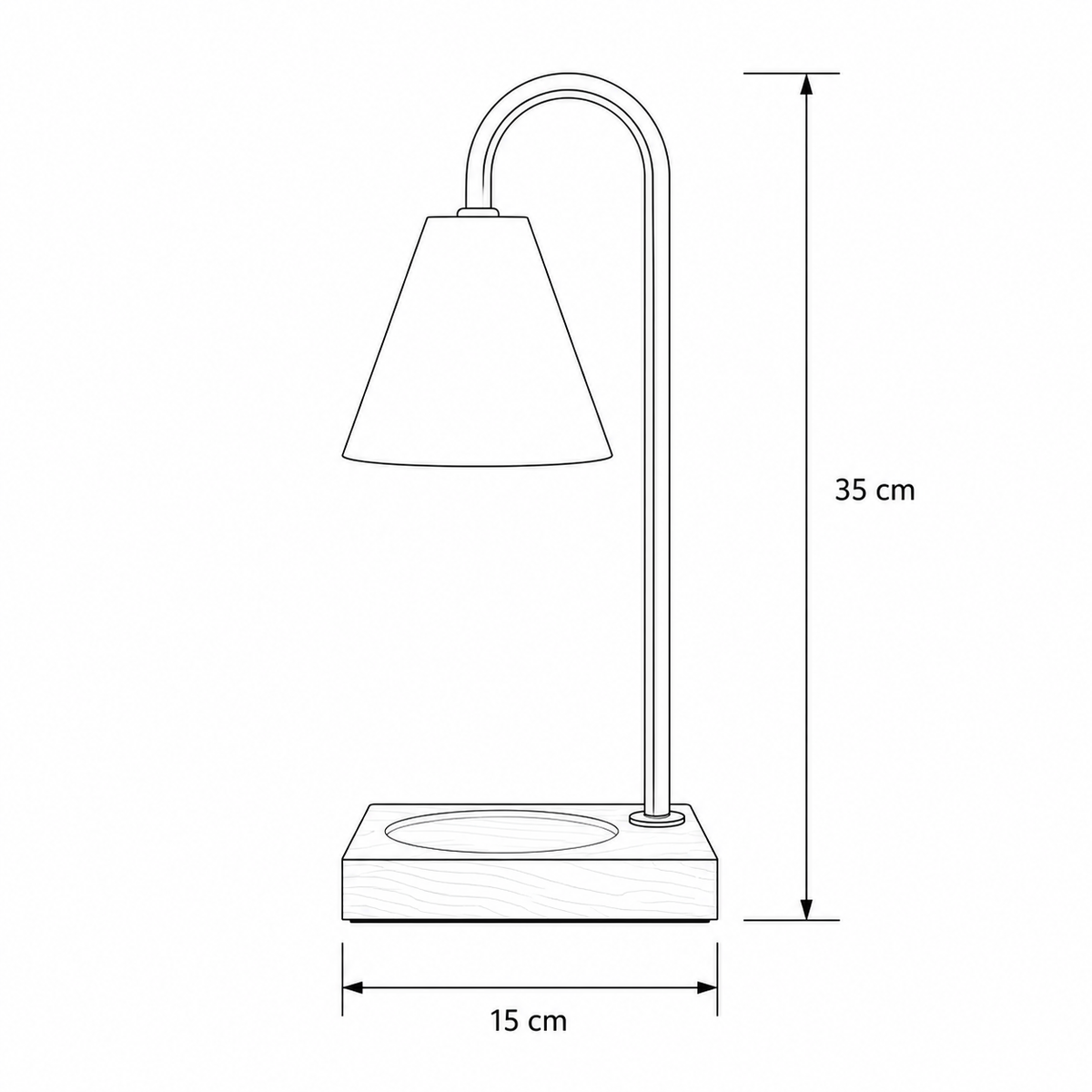 Bondilane — Retro Marble Aromatherapy Table Lamp