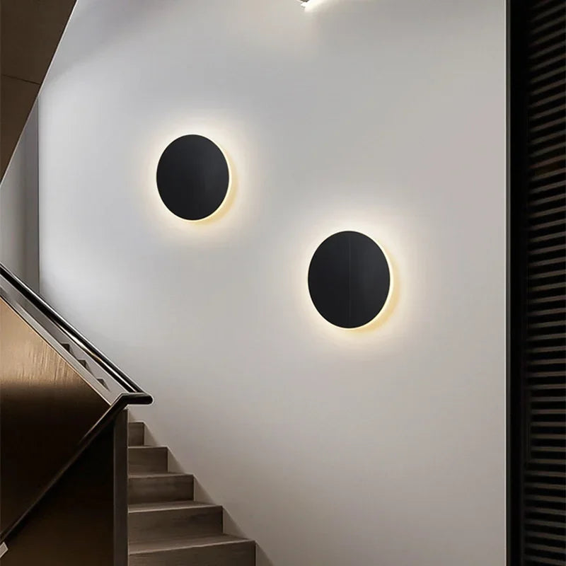 Bondilane — Modern Round LED Flush Wall Light