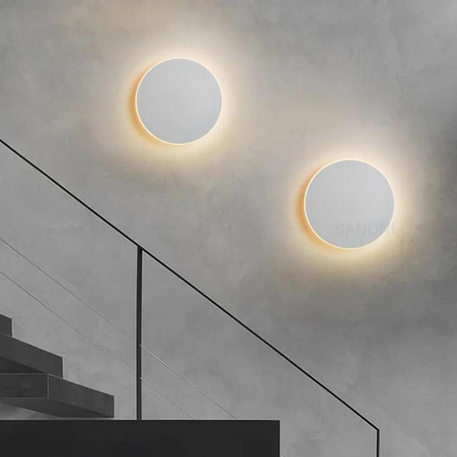 Bondilane — Modern Round LED Flush Wall Light