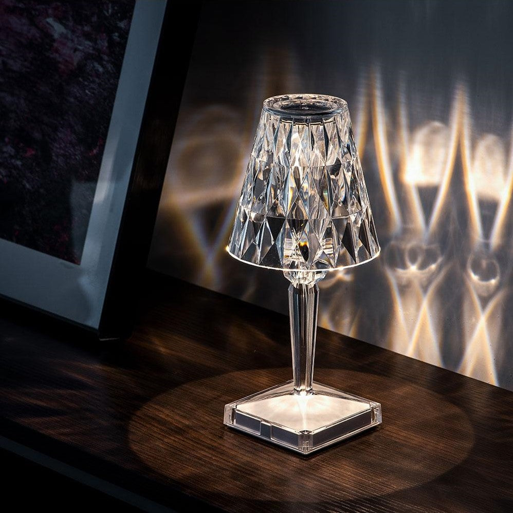 Bondilane — Luxury Sparkling Crystal Touch LED Table Lamp