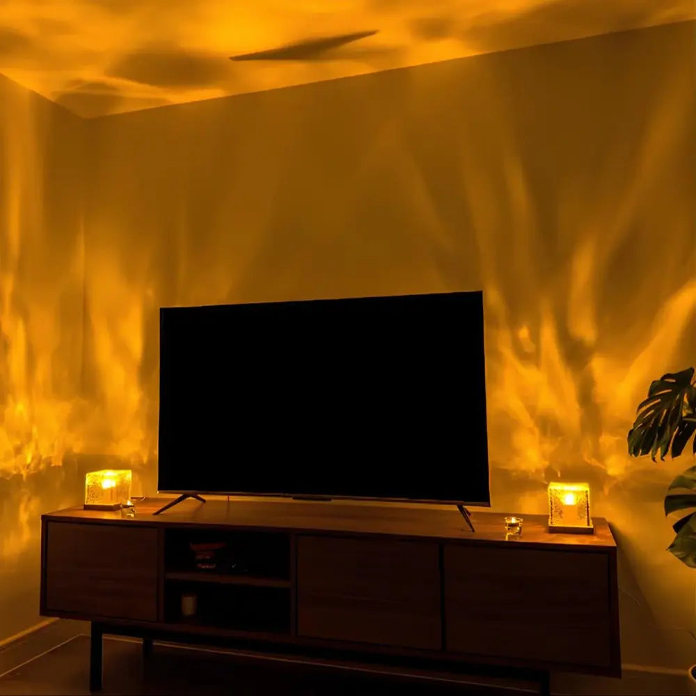 Bondilane — Mesmerizing Sleek Aurora Northern Lights Cube with Dancing 16 Colours
