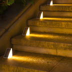 Bondilane — Modern Aesthetic Weatherproof Solar Powered Stair Lights for Outdoor Use