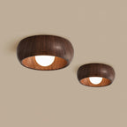 Bondilane — Modern Ceiling Light Wood Flush Mount Minimalist LED Fixture