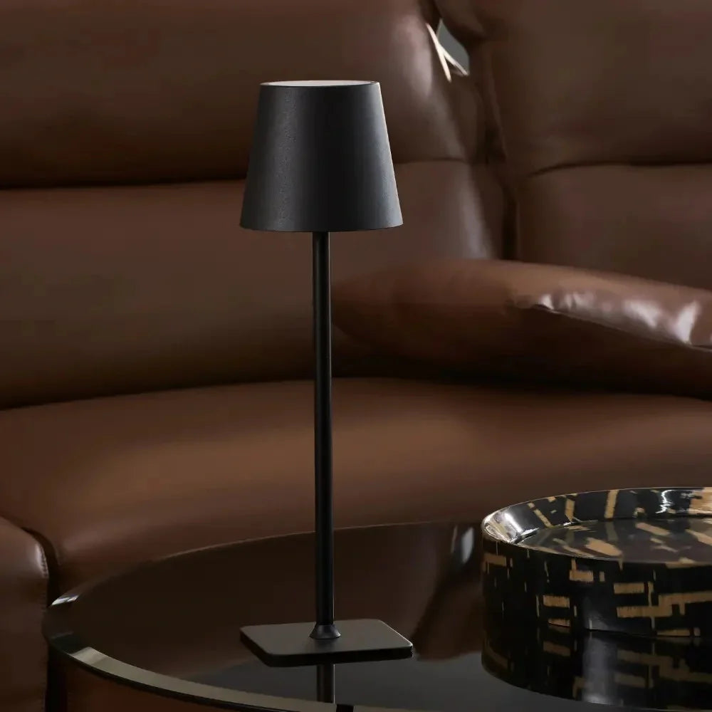 Bondilane — Modern Sleek Dimmable Tall LED Table Lamp with Touch Function