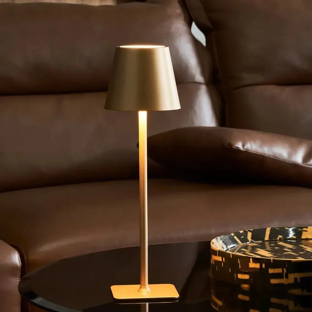 Bondilane — Modern Sleek Dimmable Tall LED Table Lamp with Touch Function