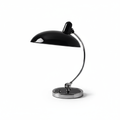 Bondilane — Modern Table Lamp Chrome Curved Metal Bedside Desk Lamp