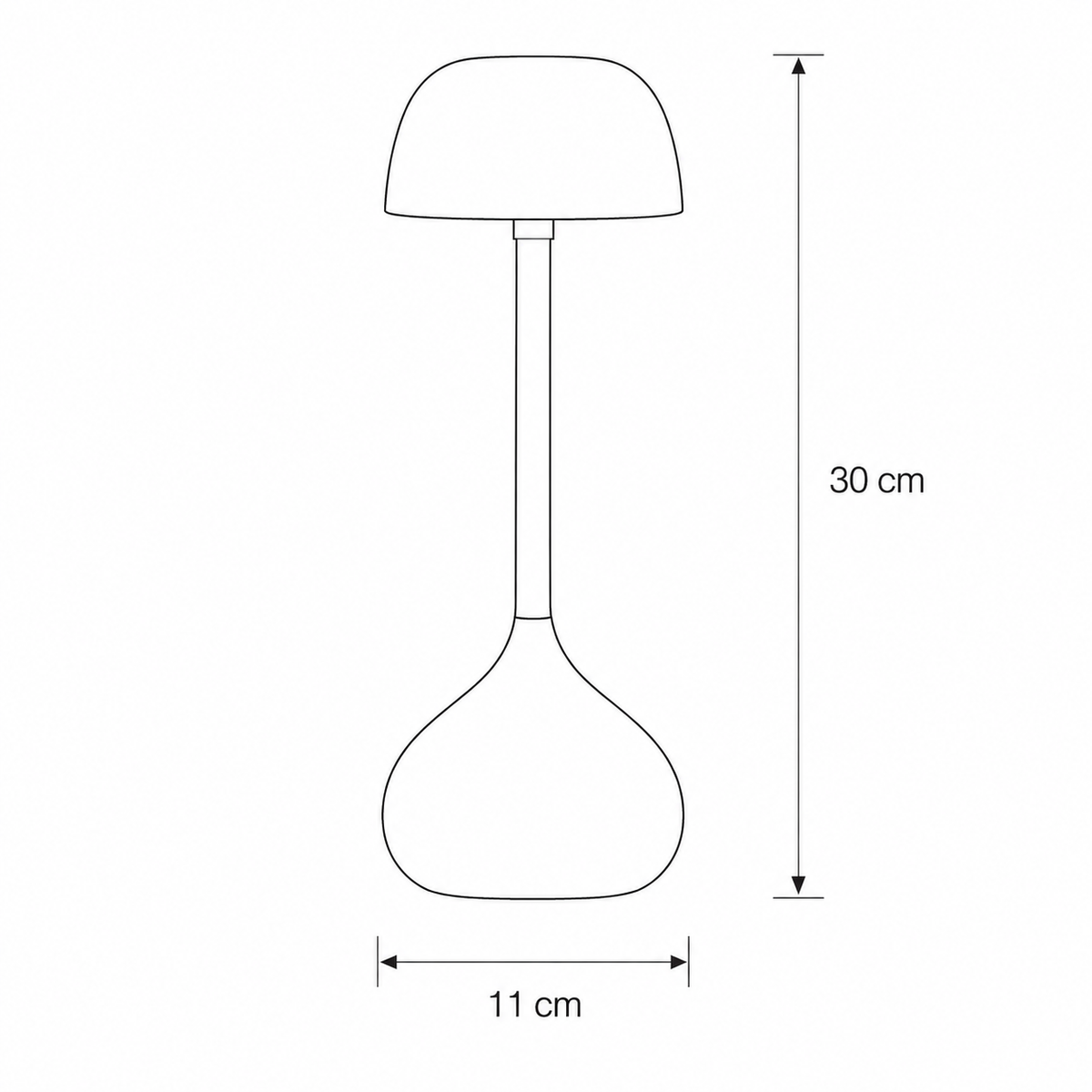 Bondilane — LED Mushroom Desk Lamp