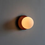 Bondilane — Nordic LED Circular Frosted Glass Light - Perfect as Wall Light or Ceiling Light