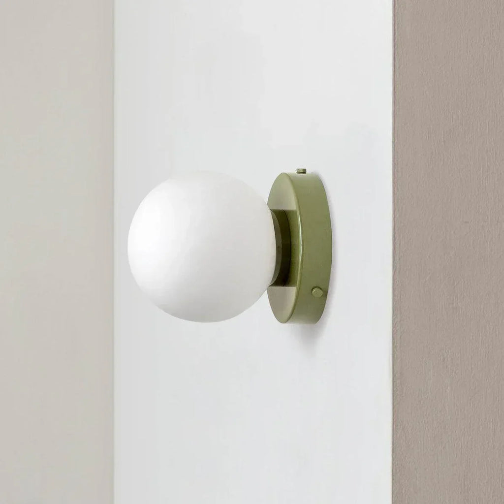Bondilane — Nordic LED Circular Frosted Glass Light - Perfect as Wall Light or Ceiling Light