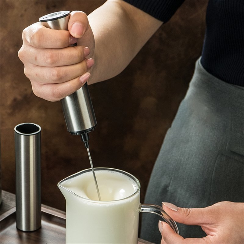 Bondilane — Portable Electric Milk Frother Cordless Handheld Foam Mixer