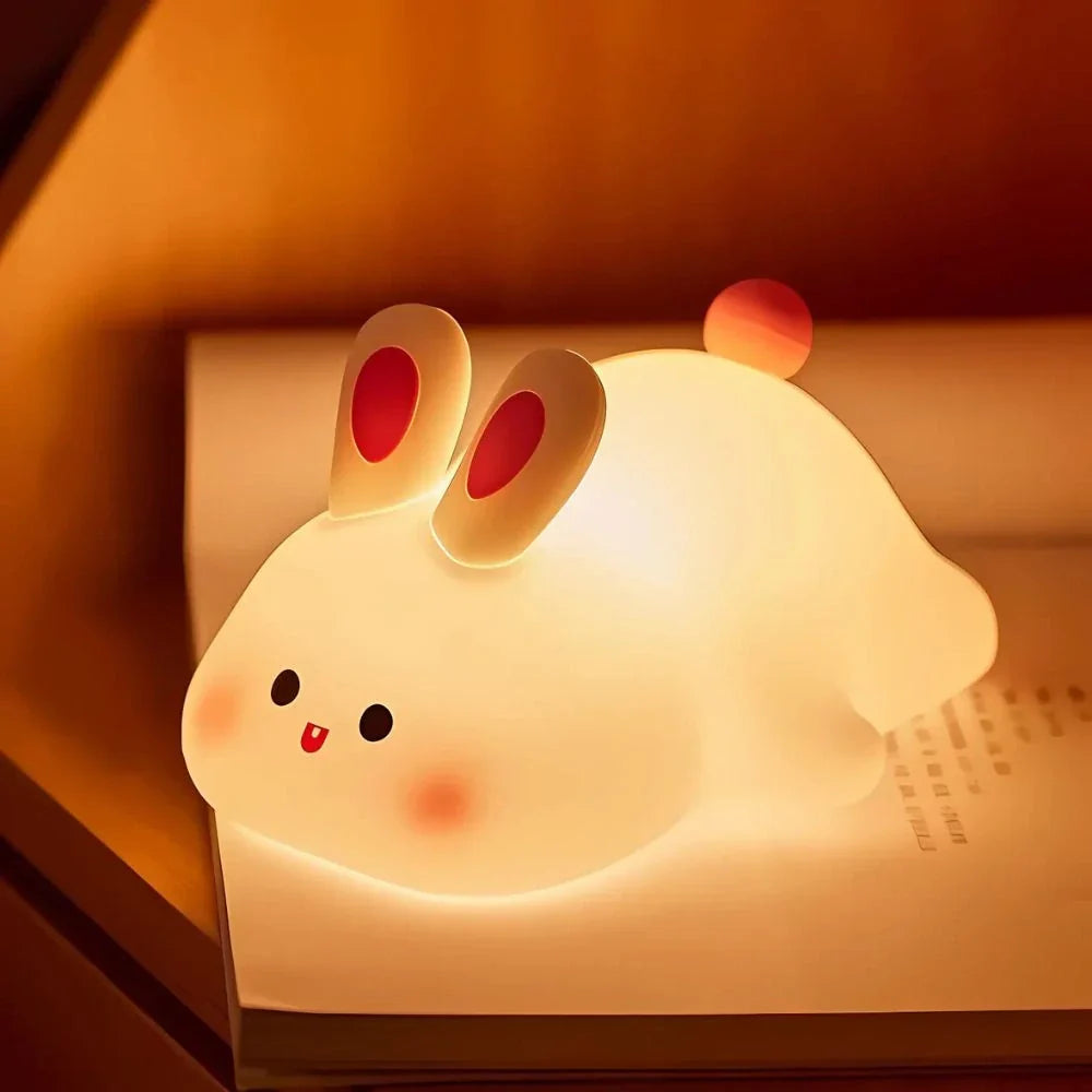 Bondilane — Portable Rechargeable Squeeze Night Light Lamp with Touch Control